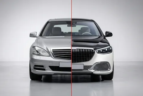 Комплект рестайлінга в W223 Maybach для Mercedes S-сlass W221 2005-2013 рр — Mercedes S-сlass W221 2005-2013 гг. DianaParts