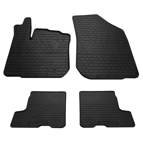 Гумові килимки (4 шт, Stingray Premium) для Renault Sandero 2013-2022 рр — Renault Sandero 2013-2022 гг. DianaParts