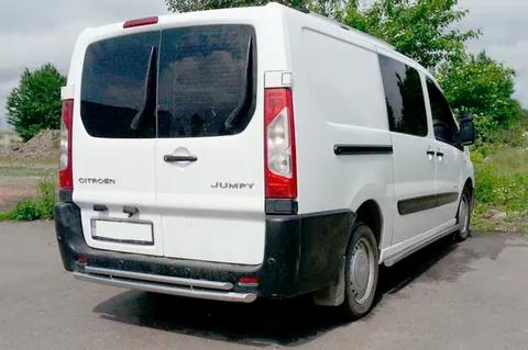 Задня дуга AK002-Подвійний (нерж.) для Fiat Scudo 2007-2015 рр — Fiat Scudo 2007-2015 гг. DianaParts