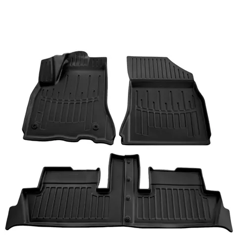 Килимки Stingray 3D (4 шт, поліуретан) для Citroen C-4 Picasso 2006-2013 рр — Citroen C-4 Picasso 2006-2013 гг. DianaParts