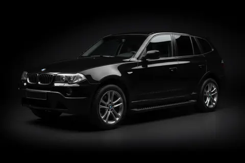 Бокові пороги Allmond Black (2 шт., Алюміній) для BMW X3 E83 2003-2010 рр — BMW X3 E83 2003-2010 гг. DianaParts