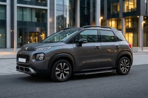 Бокові пороги Bosphorus Grey (2 шт., Алюміній) для Citroen C-3 Aircross 2017-2024 рр — Citroen C-3 Aircross 2017-2024 гг. DianaParts