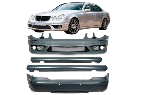 Комплект обвісів (AMG E63) для Mercedes E-сlass W211 2002-2009 рр — Mercedes E-сlass W211 2002-2009 гг. DianaParts
