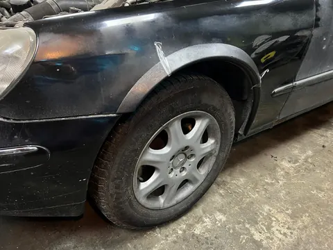 Накладки на арки (4шт, чорні, ABS-пластик) для Mercedes S-сlass W220 1998-2005 рр — Mercedes S-сlass W220 1998-2005 гг. DianaParts