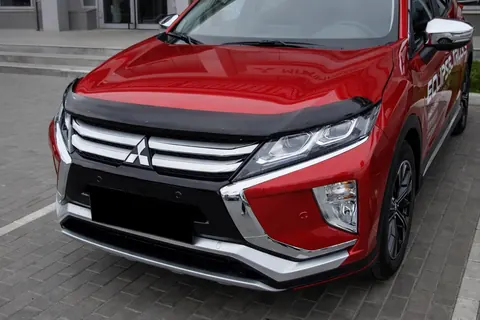 Дефлектор капота (EuroCap) для Mitsubishi Eclipse Cross 2017- рр — Mitsubishi Eclipse Cross 2017- гг. DianaParts