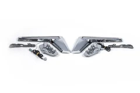 Вії з LED (2016-2026) для Toyota Land Cruiser 200 рр — Toyota Land Cruiser 200 2007-2021 гг. DianaParts