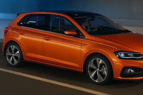 Окантовка вікон (4 шт, нерж) для Volkswagen Polo 2017- рр — Volkswagen Polo 2017- гг. DianaParts