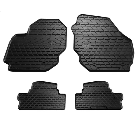 Гумові килимки (4 шт, Stingray Premium) для Volvo S80 2006-2016 рр — Volvo S80 2006-2016 гг. DianaParts