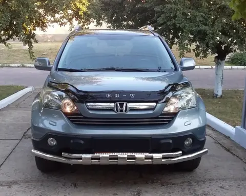 Передній захист ST015 (нерж.) для Honda CRV 2007-2011 рр — Honda CRV 2007-2011 гг. DianaParts
