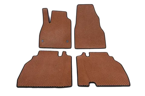 Килимки EVA (цегляні) Передні і задні для Renault Kangoo 2008-2020 рр — Renault Kangoo 2008–2020 гг. DianaParts