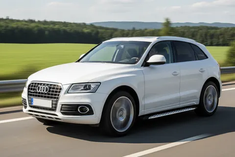 Бокові пороги Shining V1 (2 шт., Алюміній) для Ауди Q5 2008-2017 рр — Audi Q5 2008-2017 гг. DianaParts