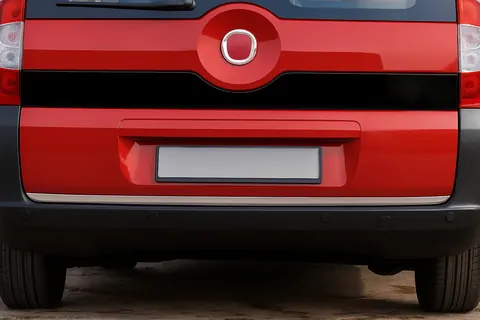 Кромка багажника (нерж.) для Peugeot Bipper 2008-2017 рр — Peugeot Bipper 2008-2017 гг. DianaParts