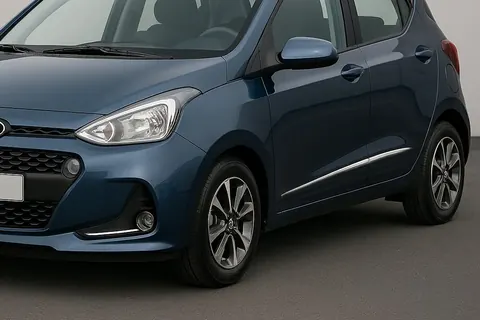 Молдинг (4 шт, нерж) для Hyundai I-10 2017-2020 рр — Hyundai I-10 2017-2020 гг. DianaParts