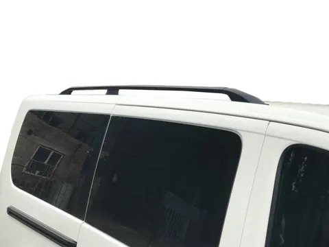 Рейлінги, Чорний колір Коротка база, Пластикові ніжки для Fiat Scudo 2007-2015 рр — Fiat Scudo 2007-2015 гг. DianaParts