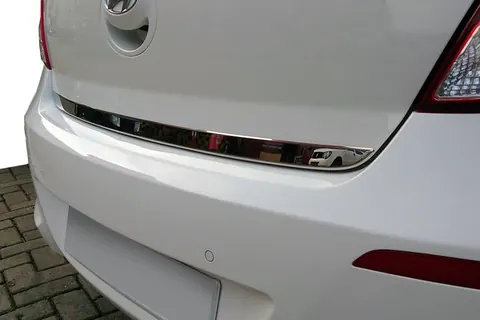 Кромка багажника (нерж.) для Hyundai I-20 2012-2014 рр — Hyundai I-20 2012-2014 гг. DianaParts