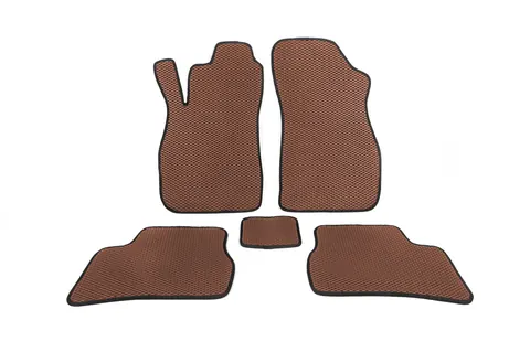 Килимки EVA (Коричневий) для Hyundai Accent 2000-2006 рр — Hyundai Accent 2000-2006 гг. DianaParts