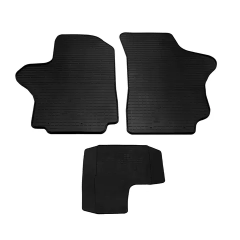 Гумові килимки (3 шт, Stingray Premium) для Hyundai H200, H1, Starex 1998-2007 рр