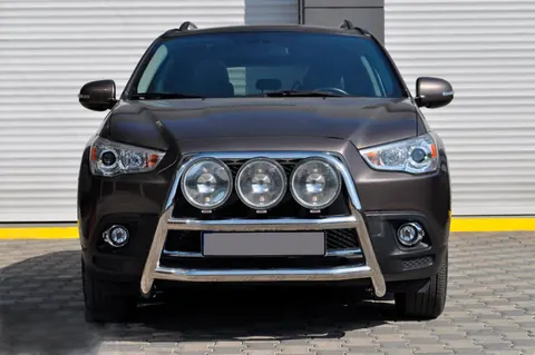 Кенгурятник WT018 (нерж.) для Mitsubishi ASX 2010-2023 рр — Mitsubishi ASX 2010-2023 гг. DianaParts