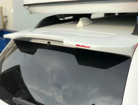 Спойлер Meliset V1 (під фарбування) для Dacia Duster 2018-2024 рр — Dacia Duster 2018-2024 гг. DianaParts