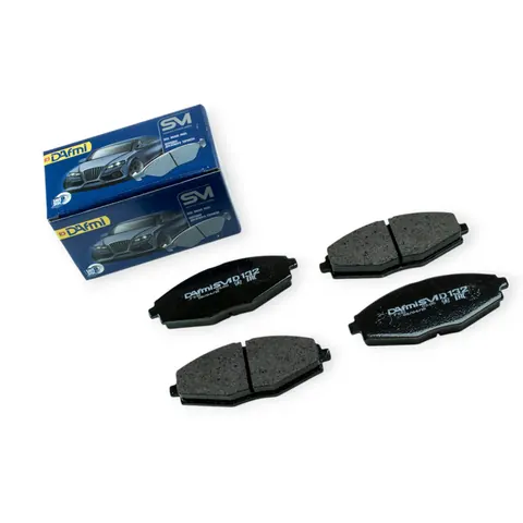 Колодки гальмівні Lanos, Chery QQ, Matiz, Forza передні (українське складання) (Dafmi Semi Metallic) Dafmi-Intelli — Автозапчастини DianaParts