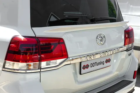Спойлер WALD (нижній, 2016-2021) Білий колір для Toyota Land Cruiser 200 рр — Toyota Land Cruiser 200 2007-2021 гг. DianaParts