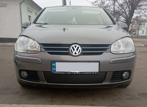 Зимова накладка на решітку (HB) Матова для Volkswagen Golf 5 2003-2009 рр — Volkswagen Golf 5 2003-2009 гг. DianaParts