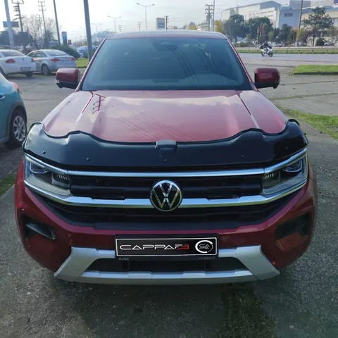 Дефлектор капота (EuroCap Dragon) для Volkswagen Amarok 2022- рр — Volkswagen Amarok 2022- гг. DianaParts