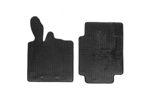Гумові килимки (2 шт, Stingray Premium) для Smart 2007-2014 рр — Smart 2007-2014 гг. DianaParts