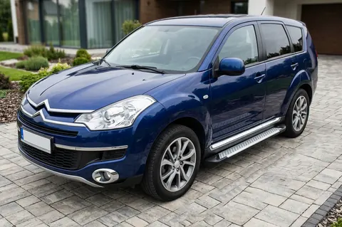 Бокові пороги Allmond (2 шт., Алюміній) для Citroen C-Crosser 2007-2013 рр — Citroen C-Crosser 2007-2013 гг. DianaParts