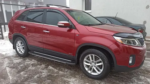 Окантовка вікон (6 шт, нерж) Carmos - Турецька сталь для Kia Sorento II XM 2009-2014 рр — Kia Sorento II XM 2009-2014 гг. DianaParts