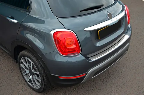 Накладка на задній бампер OmsaLine (нерж) для Fiat 500X 2014-2024 рр — Fiat 500X 2014-2024 гг. DianaParts