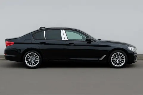 Накладки на дверні стійки (6 шт, нерж) для BMW 5 серія G30/G31 2017-2023 рр — BMW 5 серия G30/G31 2017-2023 гг. DianaParts