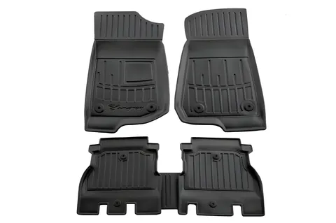 Килимки Stingray 3D (5D, 5 шт, поліуретан) для Jeep Wrangler 2018- рр — Jeep Wrangler 2018- гг. DianaParts