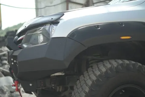 Накладка на край розширювача арки Dakar для Volkswagen Amarok 2010-2022 рр — Volkswagen Amarok 2010-2022 гг. DianaParts