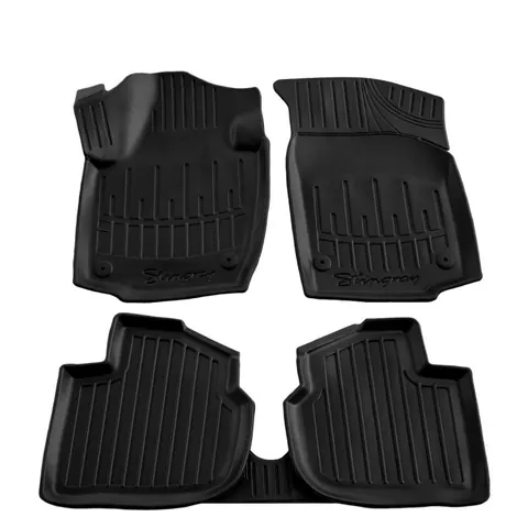 Килимки Stingray 3D (5 шт, поліуретан) для Seat Toledo 2012-2019 рр — Seat Toledo 2012-2019 гг. DianaParts