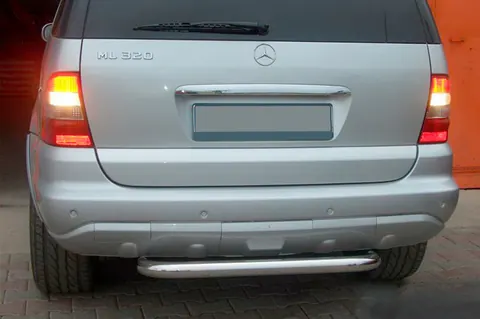 Задня дуга AK006 (нерж.) для Mercedes ML W163 1997-2005 рр — Mercedes ML W163 1997-2005 гг. DianaParts