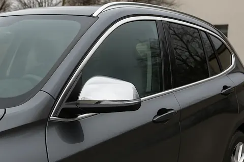 Накладки на дзеркала (2 шт, нерж.) Carmos для BMW X1 F48 2015-2022 рр — BMW X1 F48 2015-2022 гг. DianaParts