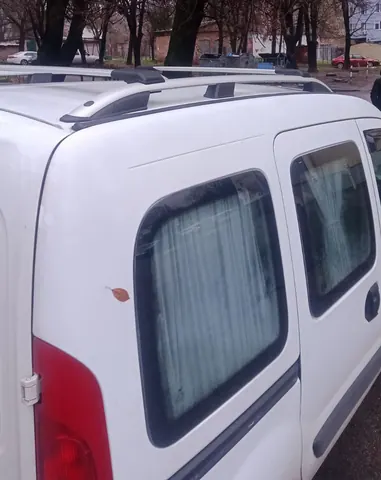 Рейлінги Skyport (сірий мат) для Renault Kangoo 1998-2008 рр — Renault Kangoo 1998-2008 гг. DianaParts