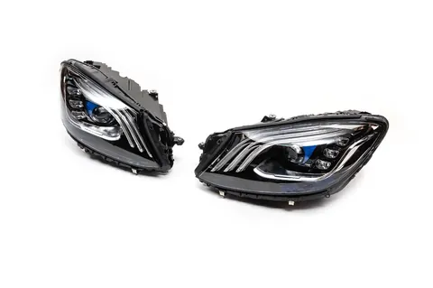 Рестайлінг передні фари з блоками (OEM) для Mercedes S-сlass W222 2013-2022 рр — Mercedes S-сlass W222 2013-2022 гг. DianaParts