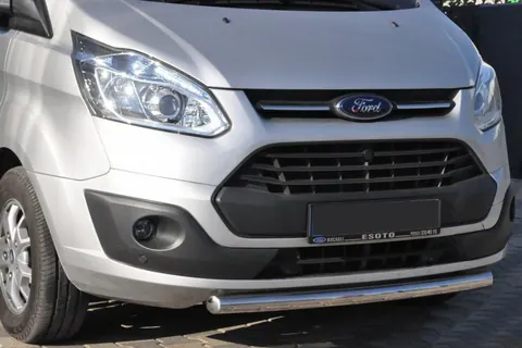 Передній захист ST008 (нерж.) 42 мм для Ford Custom 2013-2022 рр — Ford Custom 2013-2022 гг. DianaParts