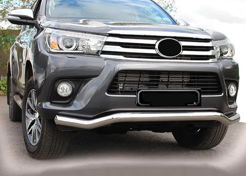 Передній захист ST007 (нерж) для Toyota Hilux 2015- рр — Toyota Hilux 2015- гг. DianaParts