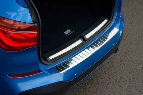 Накладка на задній бампер OmsaLine (нерж.) для BMW X1 F48 2015-2022 рр — BMW X1 F48 2015-2022 гг. DianaParts