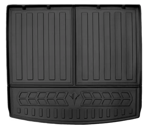 Килимок в багажник Stingray 3D (Allspace, Europe, 7-місний зі складеним 3-м рядом) для Volkswagen Tiguan 2016-2023 рр