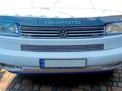 Рамка під номер хром Transporter (1 шт, нержавіюча сталь) для Volkswagen T4 Transporter 1990-2003 рр — Volkswagen T4 Transporter 1990-2003 гг. DianaParts