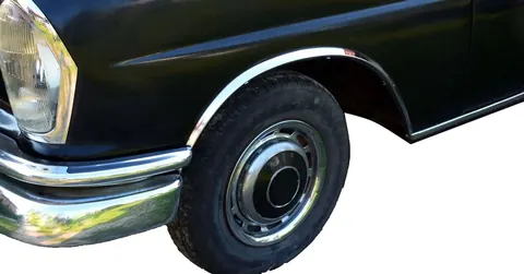 Накладки на арки (4 шт, нерж) для Mercedes W108 1965-1972 рр — Mercedes W108 1965-1972 гг. DianaParts