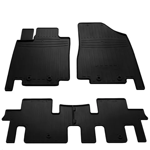 Гумові килимки (4 шт, Stingray Premium) 2017-2026 для Nissan Pathfinder R52 рр — Nissan Pathfinder R52 2012-2021 гг. DianaParts