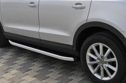 Бокові пороги Fullmond (2 шт., Алюміній) для Ауди Q3 2011-2019 рр — Audi Q3 2011-2019 гг. DianaParts
