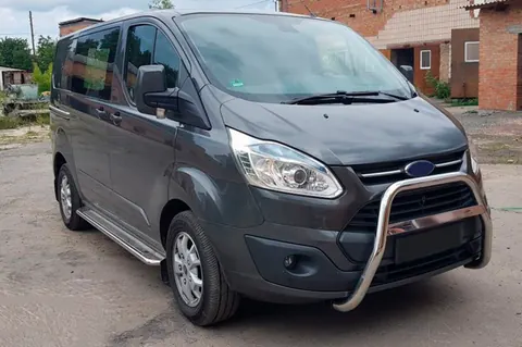 Кенгурятник WT006 (нерж) для Ford Custom 2013-2022 рр — Ford Custom 2013-2022 гг. DianaParts