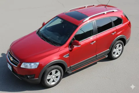 Бокові пороги Maya Red (2 шт., Алюміній) 2006-2015 для Chevrolet Captiva рр — Chevrolet Captiva 2006-2019 гг. DianaParts