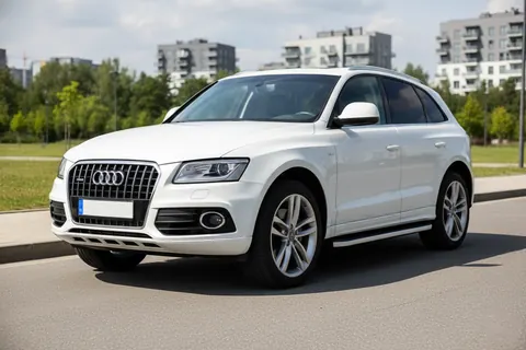 Бокові пороги Tayga (2 шт., Алюміній) для Ауди Q5 2008-2017 рр — Audi Q5 2008-2017 гг. DianaParts